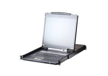 CL5708IM - Aten Przełącznik KVM LCD 17"  8 port PS/2 USB VGA over IP stackowalny 